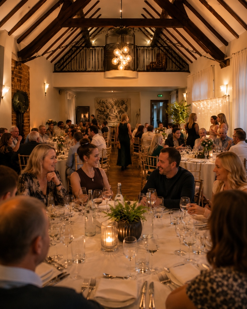 Private Dining in the Rustic Hall