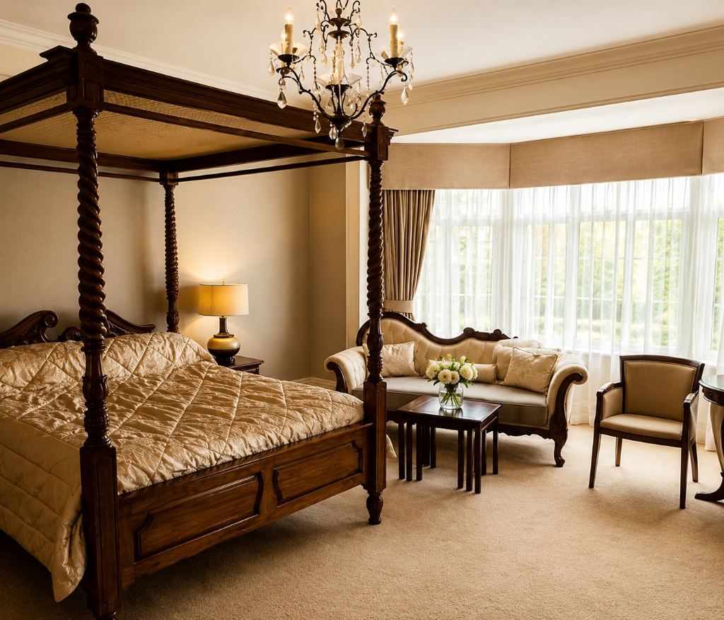 Refined Overnight Stays luxury bedroom suite